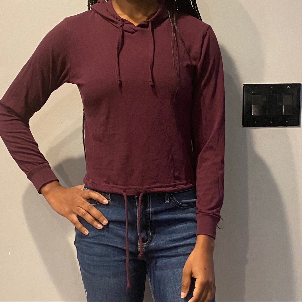 Burgundy Hoodie